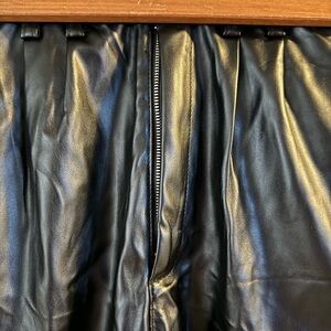 Thobias faux leather pants size small, they fit more like an XS